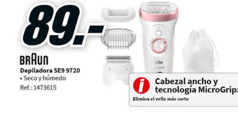 MediaMarkt Braun Depiladora SE9 9720 oferta