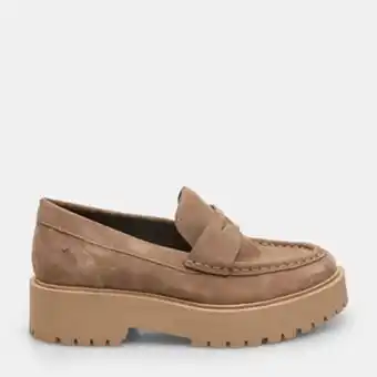 Bata Shoes Mocasines de mujer de ante con suela dentada oferta