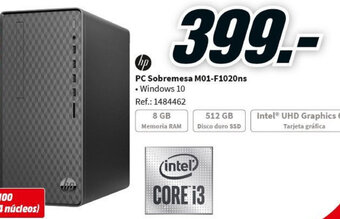 MediaMarkt HP PC Sobremesa M01-F1020ns oferta