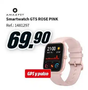 Amazfit Smartwatch GTS ROSE PINK