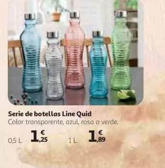 Alcampo Serie De Botellas Line Quid oferta