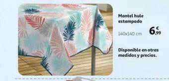 Alcampo Mantel Hule Estampado 140x140 cm oferta