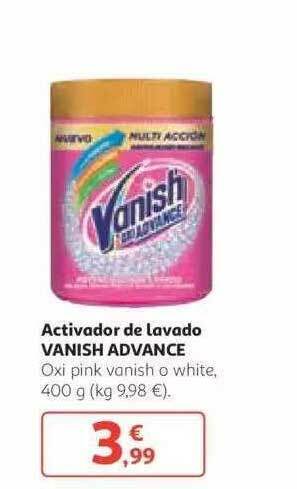 Alcampo Activador De Lavado Vanish Advance 400g oferta