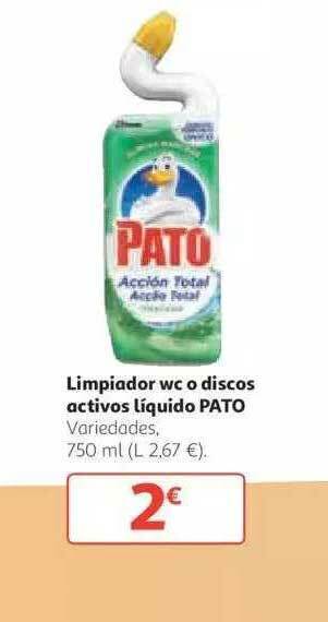Alcampo Limpiador Wc O Discos Activos Líquido Pato 750ml oferta