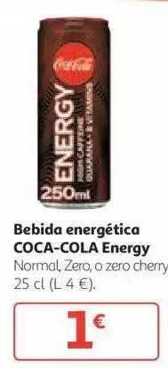 Alcampo Coca-cola Bebida Energética Energy 25cl oferta