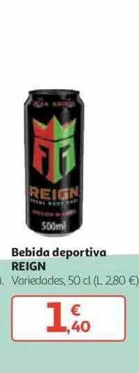 Alcampo Bebida Deportiva Reign 50cl oferta