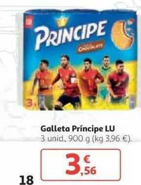 Alcampo Galleta Principe Lu 900g oferta