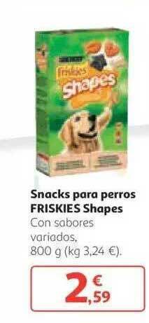 Alcampo Snacks Para Perros Friskies Shapes 800g oferta