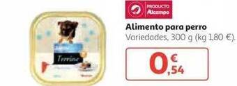 Alcampo Alimento Para Perro 300g oferta