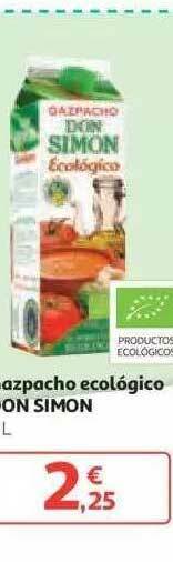 Alcampo Gazpacho Ecológico Don Simon oferta