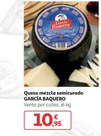 Alcampo García Baquero Queso Mezcla Semicurado oferta