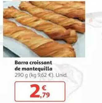 Alcampo Barra Croissant De Mantequilla 290g oferta