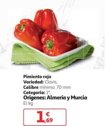 Alcampo Pimiento Rojo oferta
