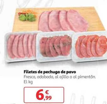 Alcampo Filetes De Pechuga De Pavo oferta