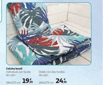 Alcampo Colcha Boutí 190x270cm oferta