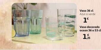 Alcampo Vaso 36cl Vaso Decorado Ocean 36 O 53 Cl oferta
