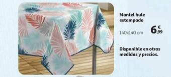 Alcampo Mantel Hule Estampado 140 x 140cm oferta