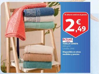 Alcampo Toalla Cenefa Actuel oferta