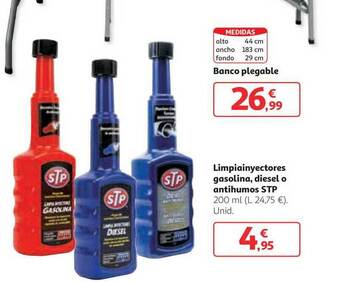 Alcampo Limpiainyectores Gasolina Diesel O Antihumos Stp oferta