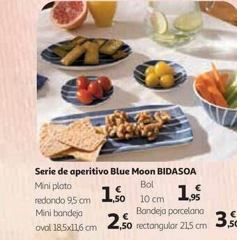 Alcampo Serie De Aperitivo Blue Moon Bidasoa oferta