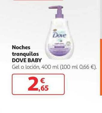 Alcampo Dove Baby Noches Tranquilas 400ml oferta