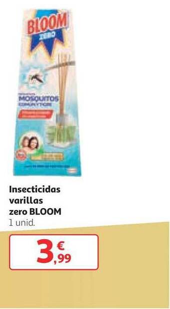 Alcampo Bloom Insecticidas Varillas Zero oferta
