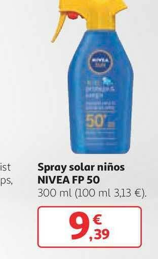 Alcampo Nivea Spray Solar Niños Fp 50 300ml oferta