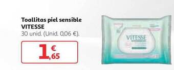Alcampo Toallitas Piel Sensible Vitesse oferta