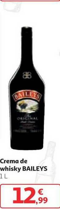 Alcampo Crema De Whisky Baileys 1L oferta