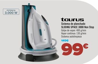 Carrefour Taurus sistema de planchado sliding space 3000 non stop oferta