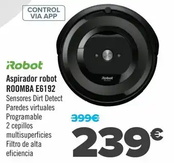Carrefour Irobot aspirador robot roomba e6192 oferta
