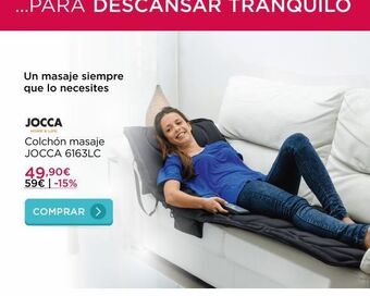La tienda en casa Colchón masaje jocca oferta