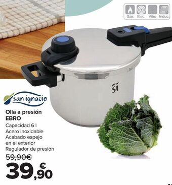 Carrefour San ignacio olla a presión ebro oferta