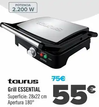 Carrefour Taurus grill essential oferta