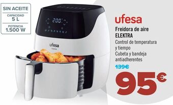 Carrefour Ufesa freidora de aire elektra oferta