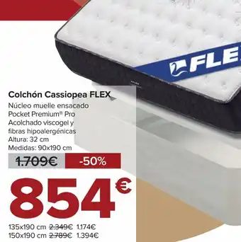 Carrefour Colchón cassiopea flex oferta