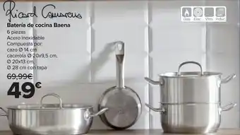Carrefour Batería de cocina baena oferta