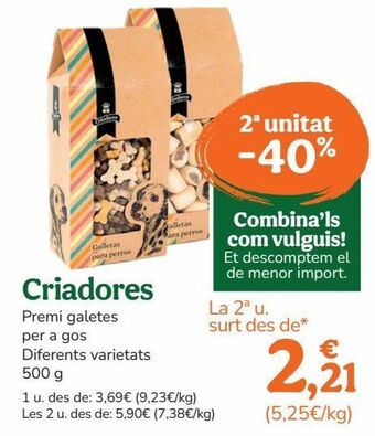 TiendAnimal Snacks para mascotas oferta
