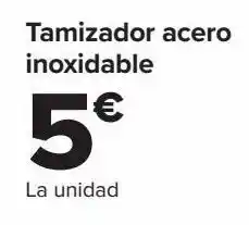 Carrefour Tamizador acero inoxidable oferta