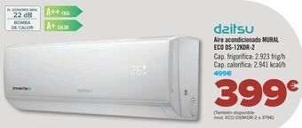 Carrefour Daitsu aire acondicionado mural eco ds-12kdr-2 oferta