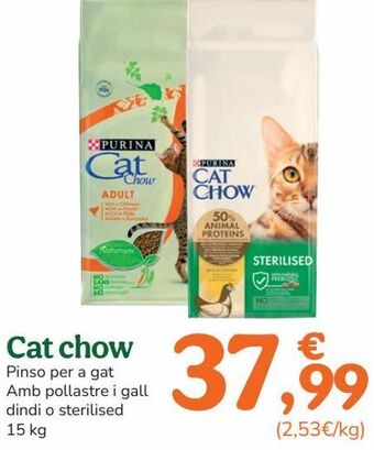 TiendAnimal Pienso para gatos oferta