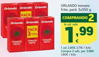 HiperDino Tomate frito orlando oferta