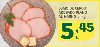 HiperDino Lomo de cerdo oferta