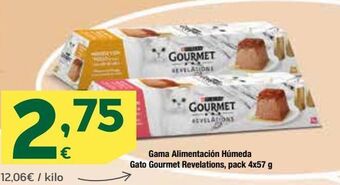 HiperDino Comida para gatos gourmet oferta