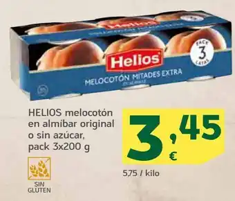 HiperDino Melocotones helios oferta