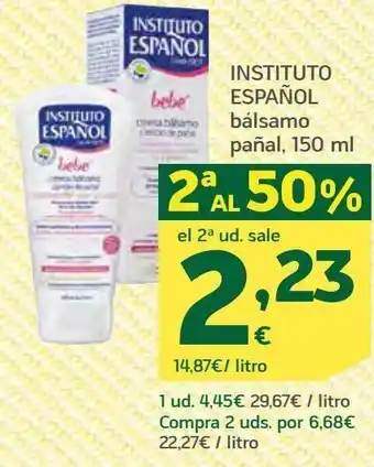 HiperDino Bálsamo instituto español oferta
