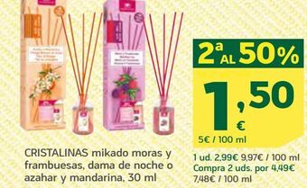 HiperDino Ambientadores cristalinas oferta
