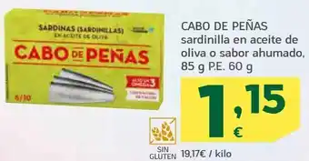 HiperDino Sardinillas cabo de peñas oferta