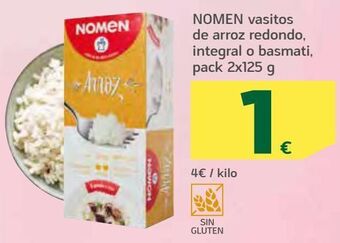 HiperDino Arroz en vasitos nomen oferta
