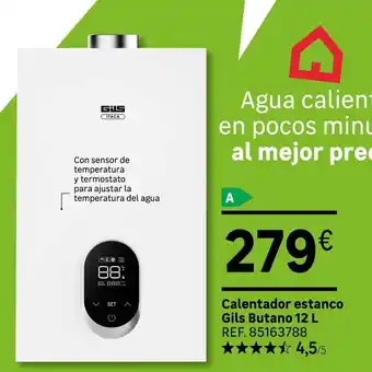 Leroy Merlin Calentador estanco oferta